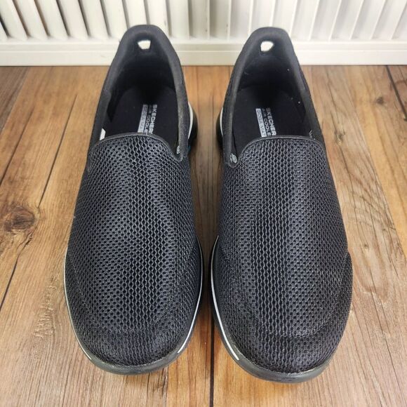 Skechers Ultra Go Walk 5 Womens Size 8 Black Mesh Relaxed Sport Air Cooled Shoes - Picture 8 of 10